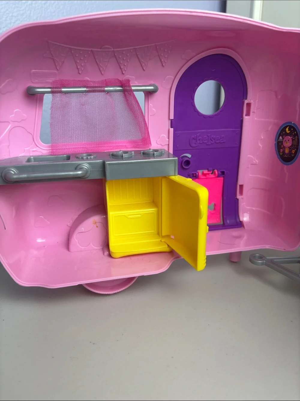 Pink & Purple Play Camper Toy for Kids